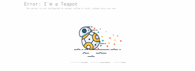 Star Wars Error Pages